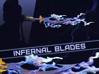  Infernal Blades Free 3D print model