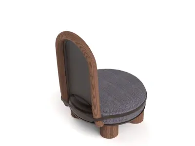 furniture Chair pouffe  3D model