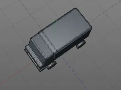 small bus  Free 3D model