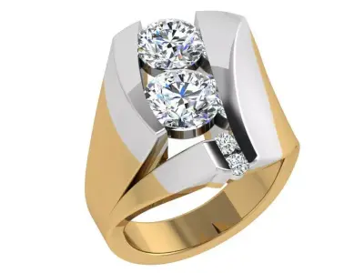 Diamond Ring 4219 3D print model