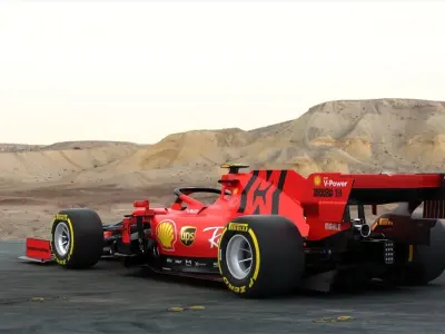 F1 Ferrari SF1000 Season 2020 3D model