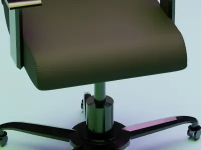 Gaming chair 3D model