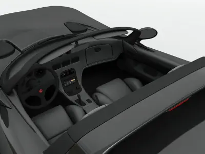 1995 Dodge Viper RT 10 Sports Car 3D model