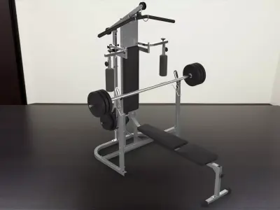 Kettler Classic gym pad 3D model