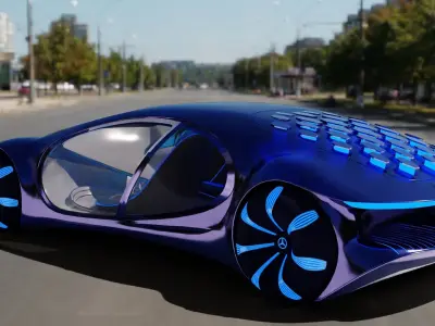 Mercedes AVTR 3D model