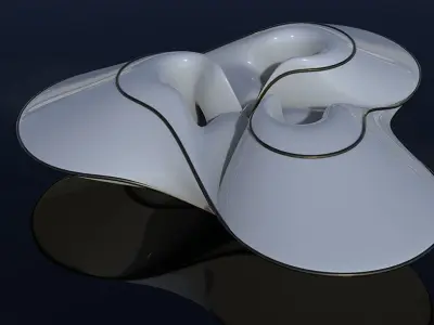 geometric modern art gm9 3D print model