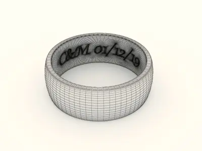 Golden Ring GR1 Free 3D print model