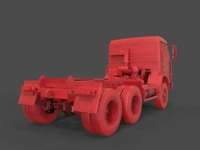 Kamaz 65115 mk1 3D print model