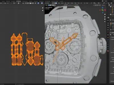 Richard Mille 3D model