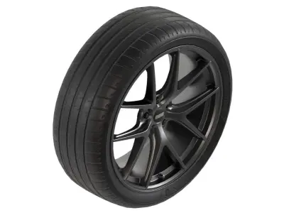 BBS CR-I Low-poly 3D model