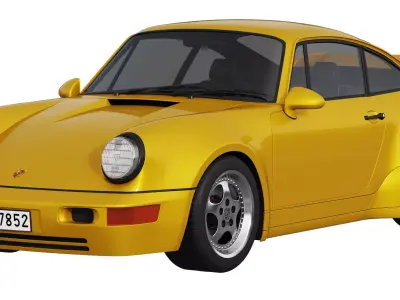 Porsche 911 Carrera RS 964 3D model