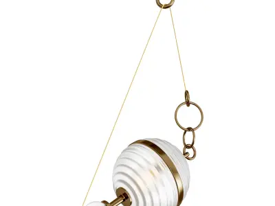  Saturn Chandelier  3D model