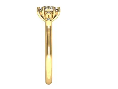 vintage stylish ring 3D print model