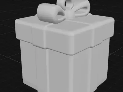 Christmas present 3D print model