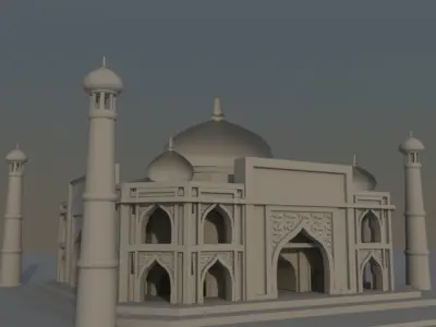 tajmahal taj mahal 3D model