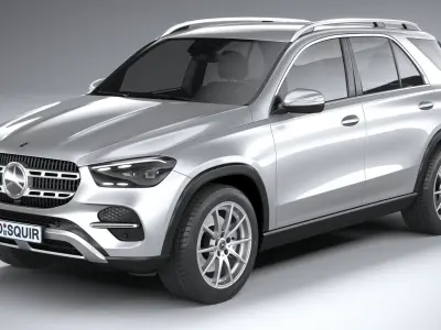 Mercedes-Benz GLE Basic 2024 3D model
