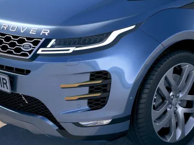 Land Rover Evoque R Dynamic 2020 3D model