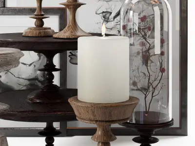 NUAGE WOODWORK DECORATIVE 3D model