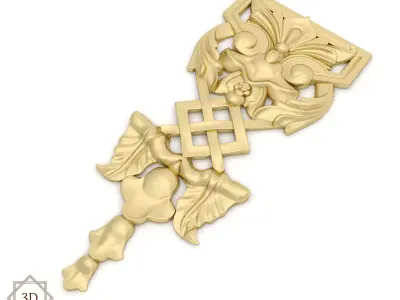 Decor 14 - For CNC and Interior 3D model