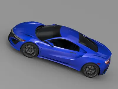 Honda NSX 2016 3D model
