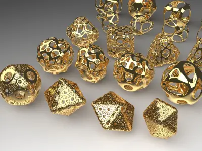 Ultimate 500 MEGA PACK 3D Shapes Collection 3D print model