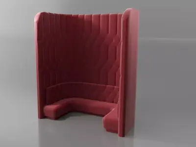 RedBooth chair 3D model