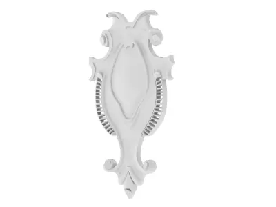 Cartouche Ornament 016 3D model