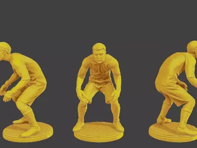 Soccer Player SP 028 3D print model