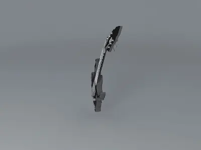 Ikon Arachnoid Guitar Free 3D model