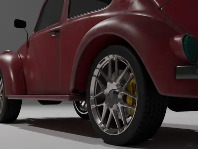 Volkswagen Beetle 3D model