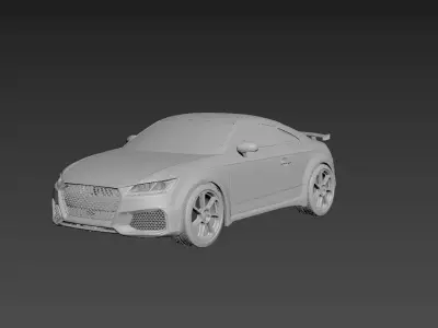 Audi TT 2021 Body For Print 3D print model