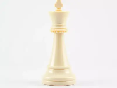Ivory Chess King model pack Low-poly 3D model