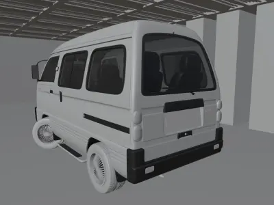 Daewo Damas 3D model