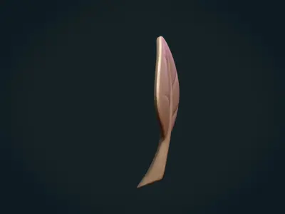 Leaves leaf 3D print model