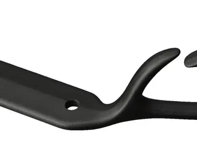 Dodge Challenger Seat Belt Holders 3D print model