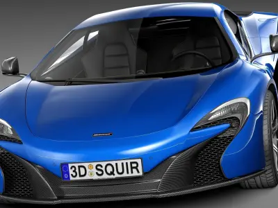 Mclaren 650S Coupe 2015 3D model