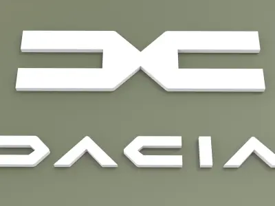 Dacia Logo 2021 3D print model