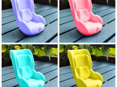 Labubu Car Seat 3D print model