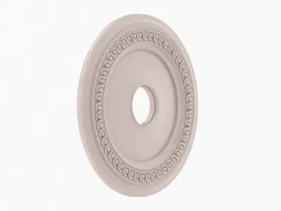 Classic Ceiling Medallion 23 3D model