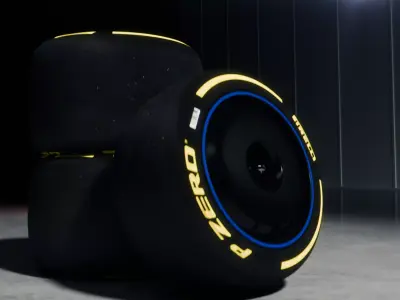 F1 2025 TIRE 3D model