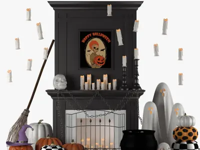 Halloween decor 3D model