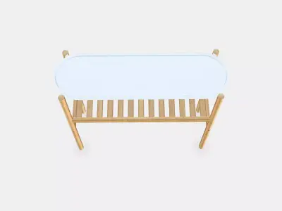 SATSUMAS Plant stand 1 Low-poly 3D model