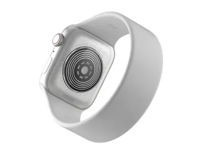 Apple Watch SE Silver 3D model