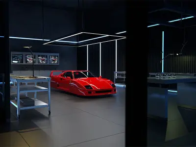 Ferrari Design Studio 3D model
