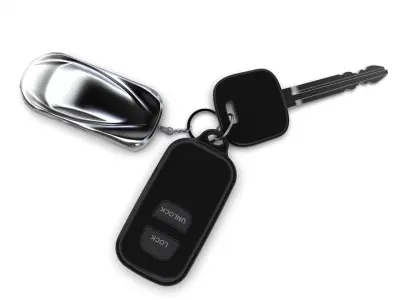 McLaren 720s Speedform Automotive Sculpture Keychain 3D print model