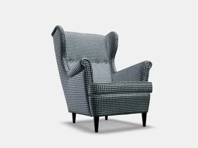 STRANDMON Wing chair 2 3D model