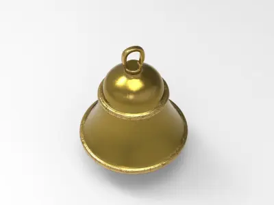 Bear Bell Low-poly 3D model