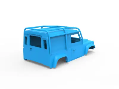 Land Rover Defender 90 LE 1997 3D model