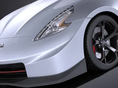 Nissan 370z Nismo 2014 VRAY 3D model