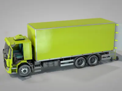 Volvo Truck Box  3D model
